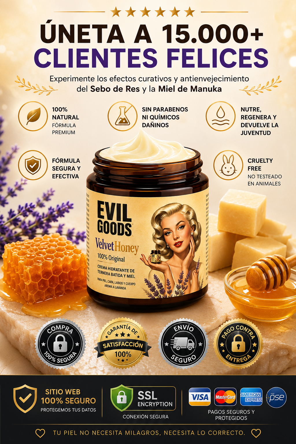EVIL GOODS VelvetHoney 100% Original ✨
