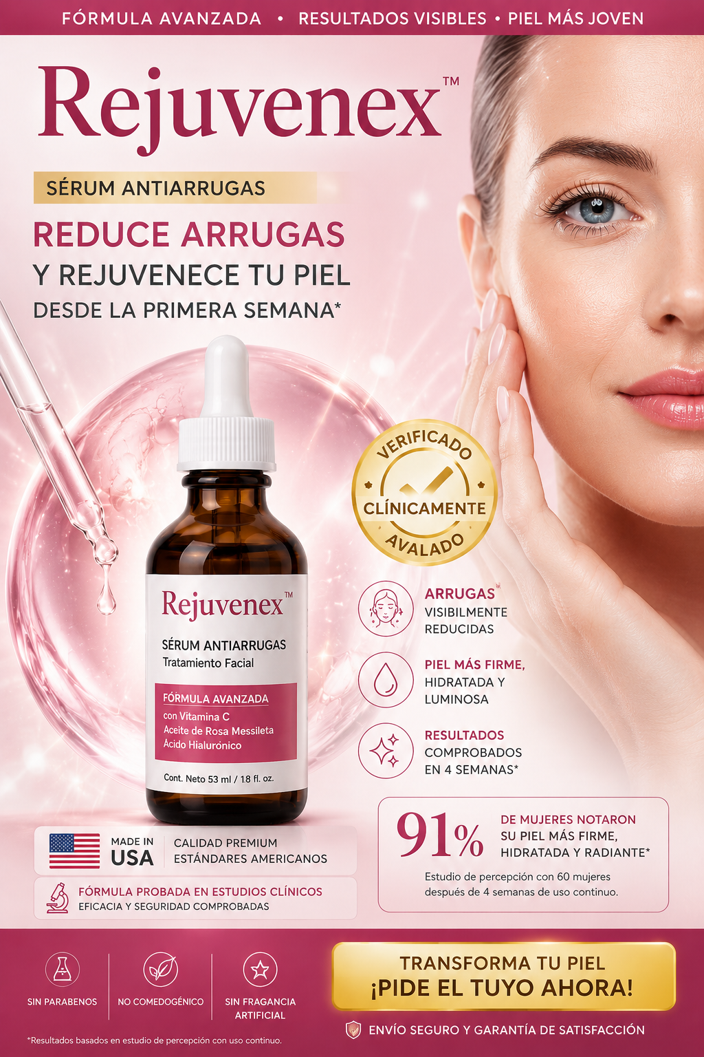 Rejuvenex™ | Tratamiento Facial Antiarrugas