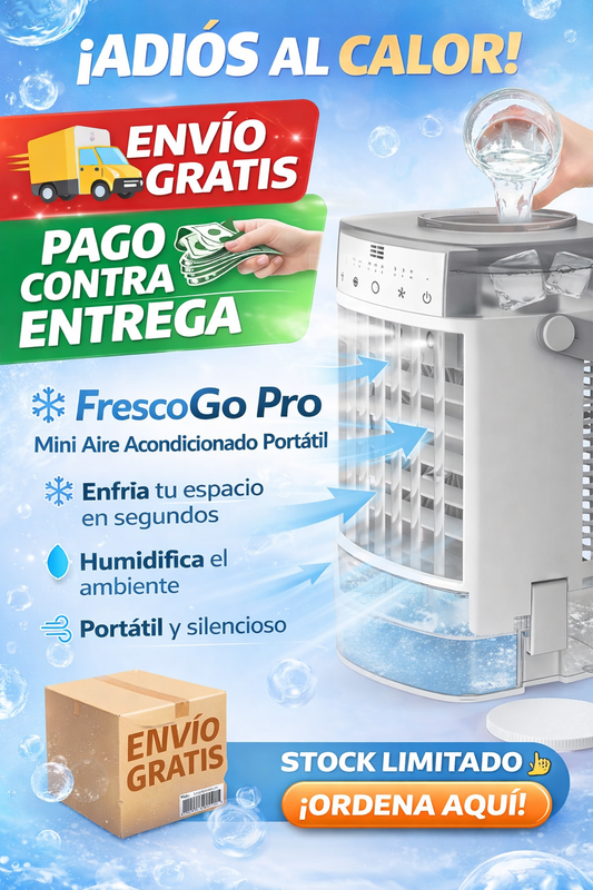 ❄️ FrescoGo Pro - Mini aire acondicionado❄️