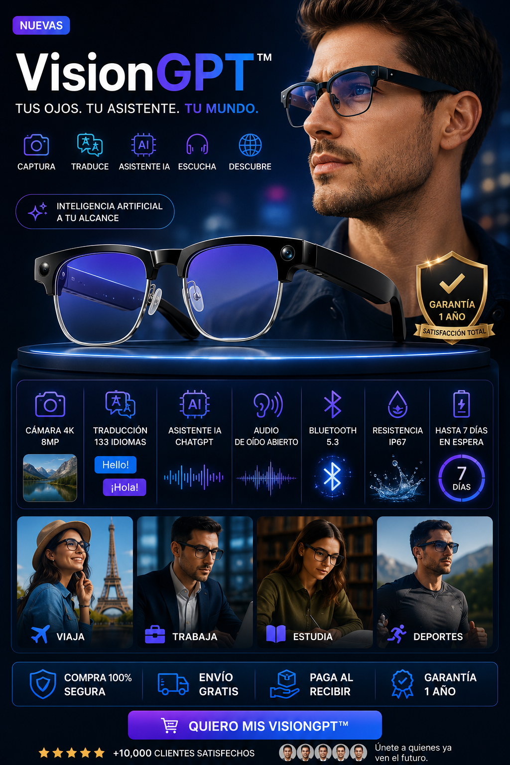 VisionGPT™ 👓🤖 "Captura, traduce y descubre el mundo con inteligencia artificial."