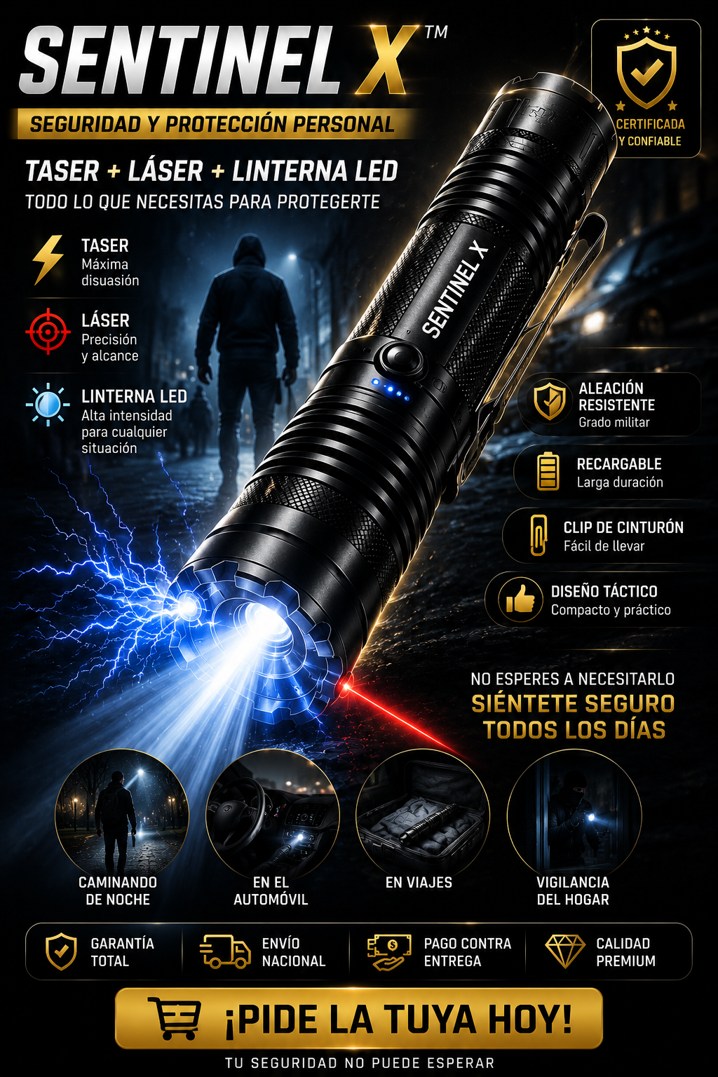 ⚡Sentinel X™ | Seguridad y Protección Personal.🛡️