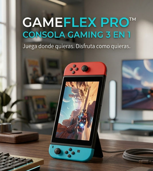 Nintendo Switch🎮 GameFlex Pro™ | Consola Gaming 3 en 1
