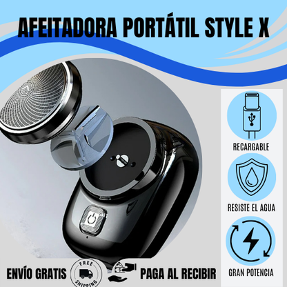 Afeitadora Portátil STYLE X OFERTA POR TIEMPO LÍMITADO 🔥
